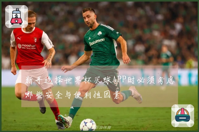 新手选择世界杯买球APP时必须考虑哪些安全与便利性因素