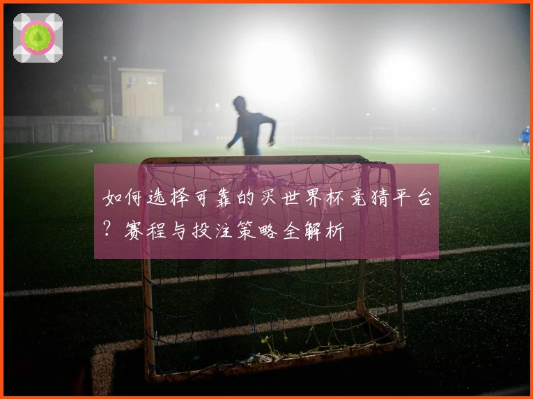 如何选择可靠的买世界杯竞猜平台？赛程与投注策略全解析