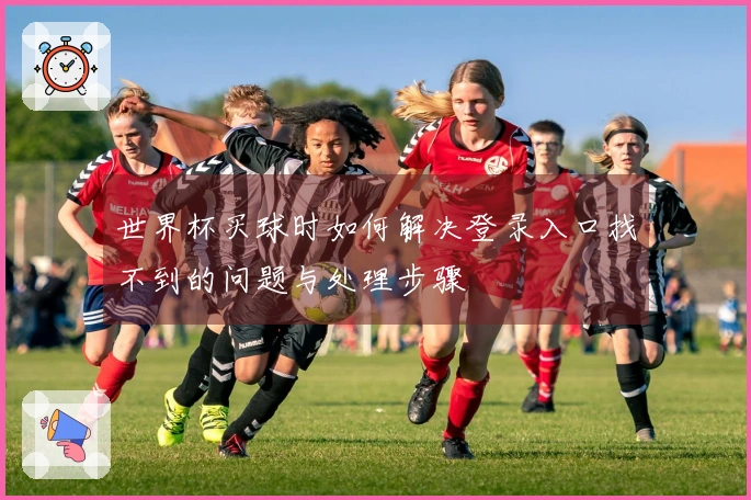 世界杯买球时如何解决登录入口找不到的问题与处理步骤