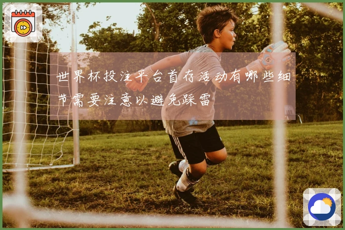 世界杯投注平台首存活动有哪些细节需要注意以避免踩雷